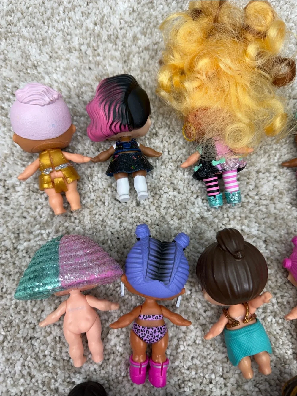 LOL Surprise Fashion Dolls Mini Figures Lot Bundle of 14
